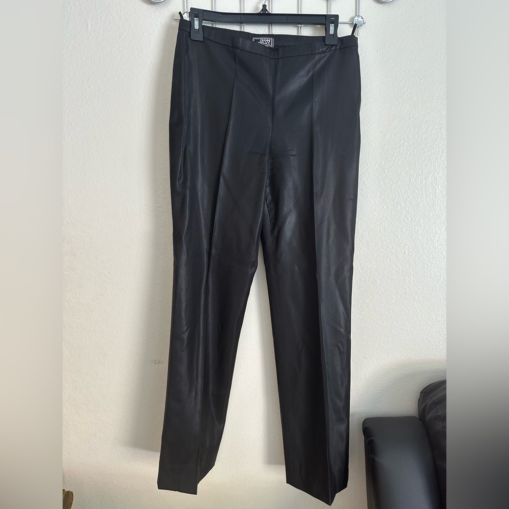 GIANNI VERSACE  Elegant Black Pants